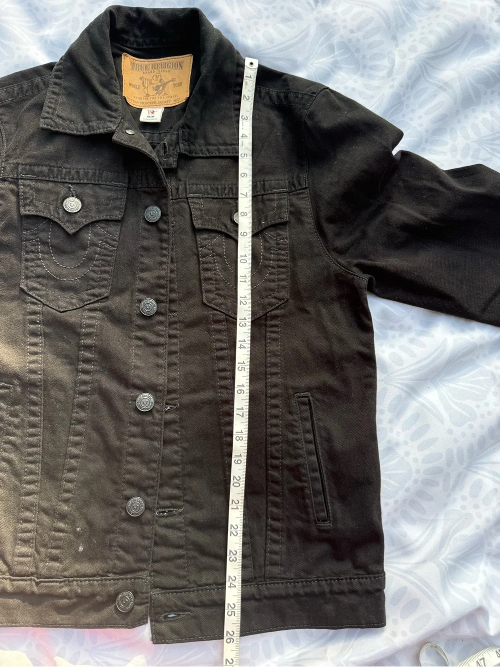 NWOT True Religion Men’s Trucker Jacket Medium